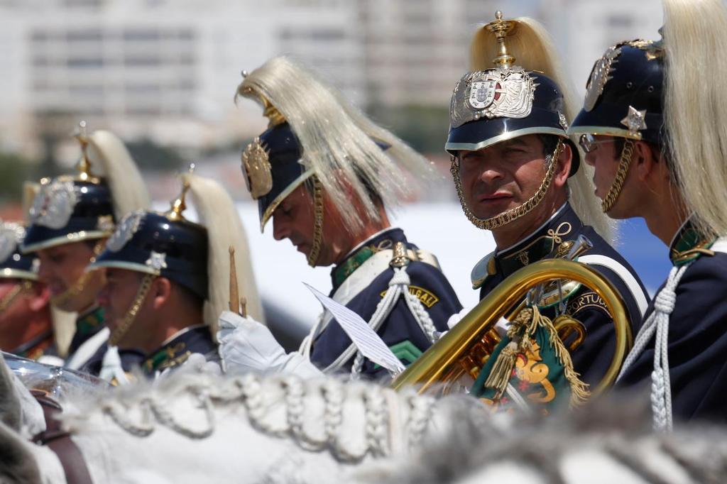 Military band - Volvo Ocean Race - Lisbon In Port Race - Ashore © Eugenia Bakunova http://www.mainsail.ru